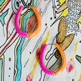 Load image into Gallery viewer, Let’s Add Color Two Toned Reversible Hoop Earrings