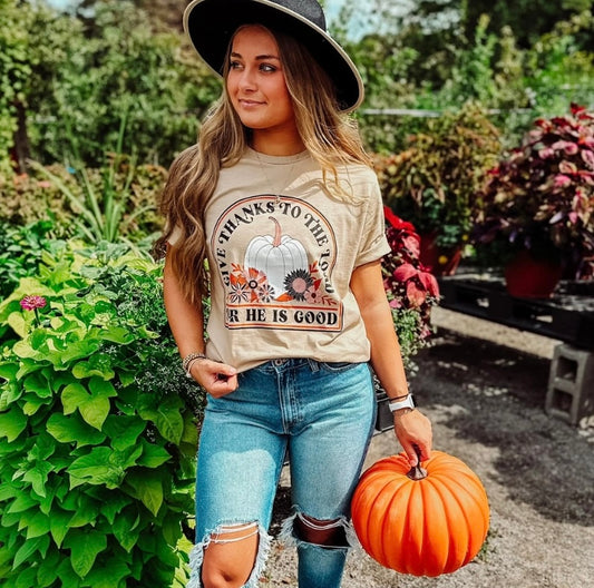 Give Thanks Fall Tee
