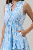 Load image into Gallery viewer, Seraphina Floral Mindi Ruffle Mini Dress