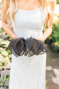 Load image into Gallery viewer, Statement on Top Chiffon Bow Barrette