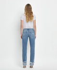 Load image into Gallery viewer, Lovervet by VERVET Jeans | Made to Chill Mid-Rise Cuffed Straight Jeans