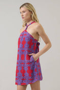 Load image into Gallery viewer, Rory Floral Amory Halter Mini Dress