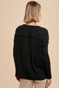 Load image into Gallery viewer, Elevate Your Basic Henley Top