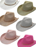 Load image into Gallery viewer, C.C | Sequin Cowgirl Hat