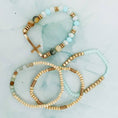 Load image into Gallery viewer, Faith on My Sleeve Semi-precious Stone And Wooden Beads Bracelet