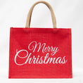 Load image into Gallery viewer, Classic Merry Christmas Gift Tote