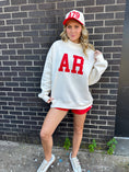 Load image into Gallery viewer, The AR Embroidered Heritage Arkansas Mockneck Sweatshirt