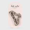 Load image into Gallery viewer, Kitsch | Satin Wrapped Claw Clip - Leopard