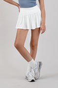 Load image into Gallery viewer, Country Club Cutie White Athletic Skort