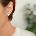 Load image into Gallery viewer, So Classy Teardrop Pearl Stud Earrings
