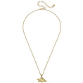 Load image into Gallery viewer, Arkansas Razorbacks 24K Gold Plated Hog Necklace