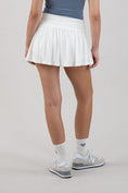 Load image into Gallery viewer, Country Club Cutie White Athletic Skort