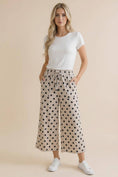 Load image into Gallery viewer, Elastic Waist Polka Dot Pants
