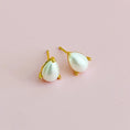 Load image into Gallery viewer, So Classy Teardrop Pearl Stud Earrings