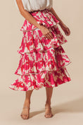 Load image into Gallery viewer, I Feel Pretty Pink Floral Skirt