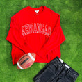 Load image into Gallery viewer, Arkansas-Oversized-thin-Sweatshirt-clothing-store-near-me-SPRINGDALE