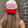 Load image into Gallery viewer, Pink razorback hat, pink Arkansas hat, pink Arkansas trucker hat, pink razorback trucker, Fayetteville ar boutique, shopping in fayetteville