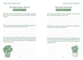Load image into Gallery viewer, Two pages from a book or workbook with text and illustrations of plants on a white background.