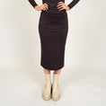 Load image into Gallery viewer, Second Skin | Like a Glove Pencil Skirt -Dark Brown