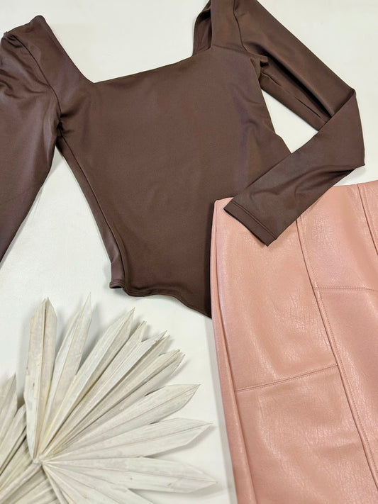 Second Skin | The Perfect Bodysuit - Chocolate Brown