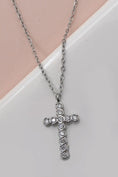 Load image into Gallery viewer, At the Cross Silver Necklace