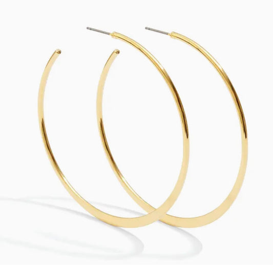 gold hoop earrings, where to buy trendy jewelry in northwest arkansas