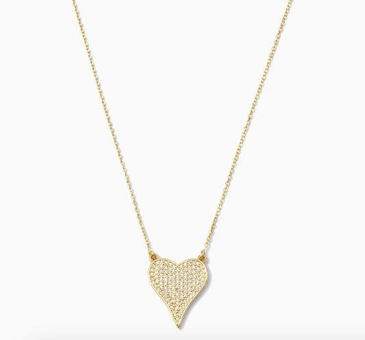 trendy heart necklace, where to buy cute fashion jewelry near me