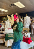 Load image into Gallery viewer, Royce christmas sweatshirts, green christmas sweatshirts, Merry Christmas sweatshirts, christmas sweatshirts near me, boutiques Fayetteville ar