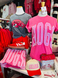 Load image into Gallery viewer, Razorback store in Fayetteville ar with pink hogs tees, vintage razorback shirts, shopping near me Fayetteville ar boutique & razorback store