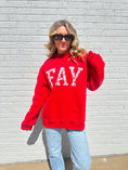 Load image into Gallery viewer, The Razorback Rose Arkansas Mockneck Sweatshirt
