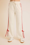 Load image into Gallery viewer, So Sweet Cozy Bow Detail Sweatpant