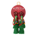Load image into Gallery viewer, christmas tree earrings, christmas earrings near me, christmas earrings target, christmas earring walmart, stores near me springdale, ar