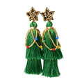 Load image into Gallery viewer, christmas tree earrings, christmas earrings near me, christmas earrings target, christmas earring walmart, stores near me rogers, ar
