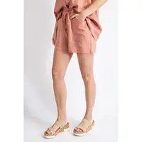 Springtime  Perfection Linen Shorts
