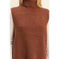 Load image into Gallery viewer, Layer on Warmth Sleeveless Turtleneck Sweater Vest