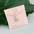 Load image into Gallery viewer, Ellison & young jewelry, initial jewelry, initial locket necklace, gold initial necklace, gold initial locket, letter necklace, gold letter necklace, Fayetteville ar shopping, boutiques in Fayetteville ar, stores near me