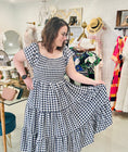 Load image into Gallery viewer, Made for Parks and Picnics Gingham Maxi Dress
