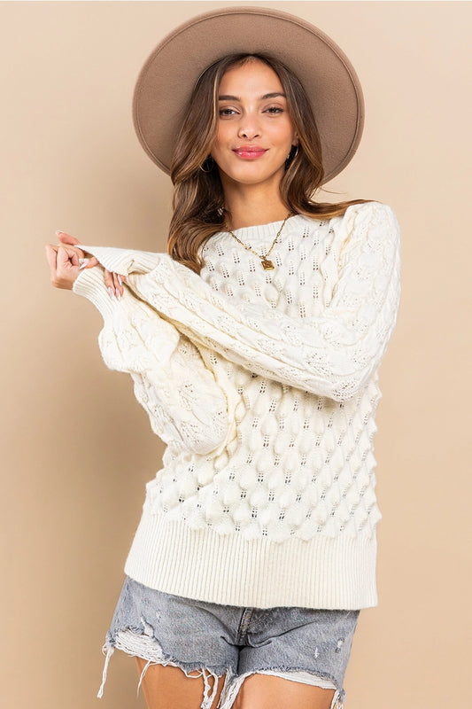 Something Special Textured Sweater
