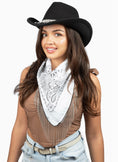 Load image into Gallery viewer, All the Bling Chain Fringe Bandana