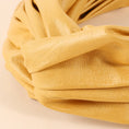 Load image into Gallery viewer, Faux Leather Solid Twisted Headband