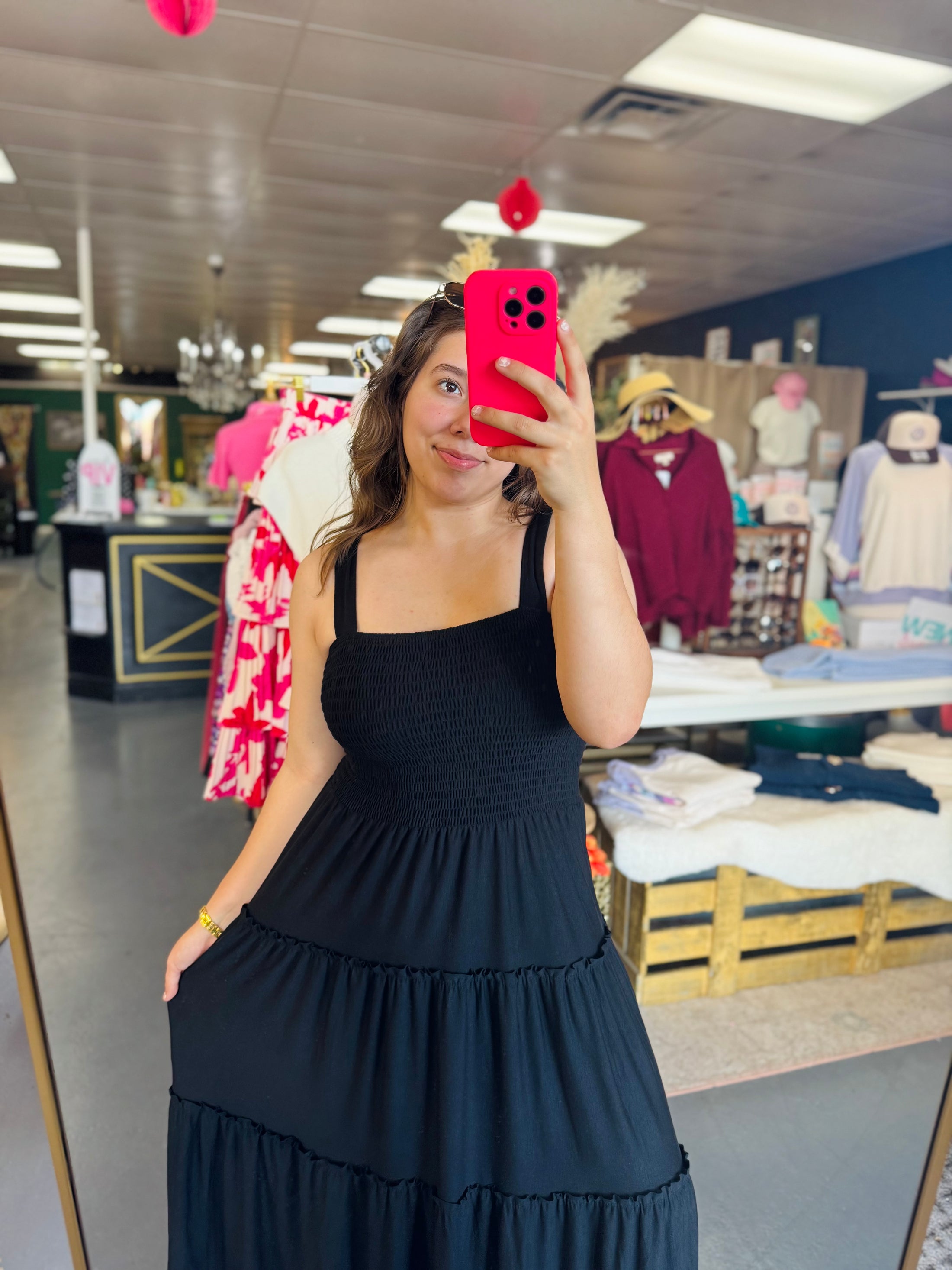 The Easy Elegance Tiered Maxi Dress