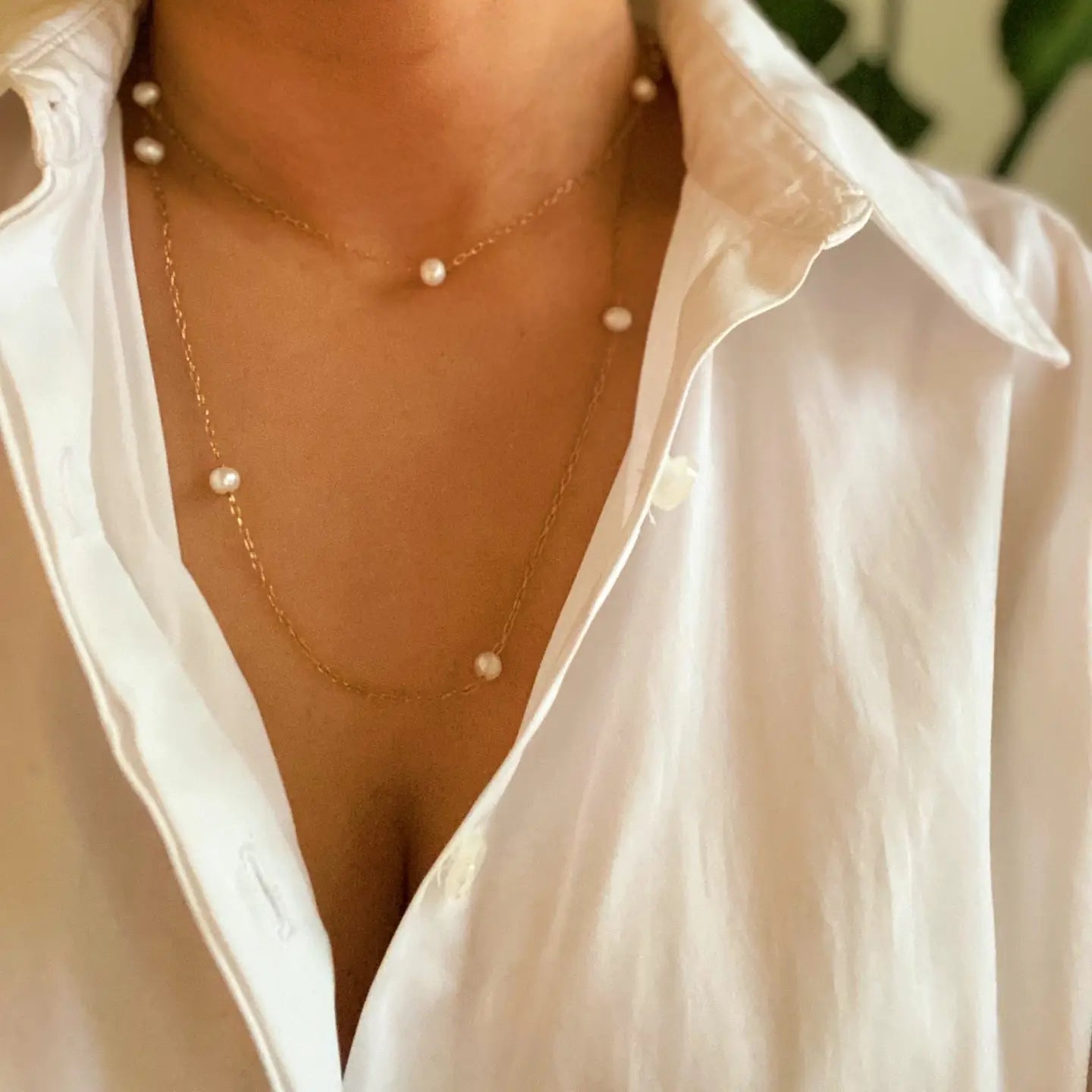 Lovely Lady Fresh Water Pearl Necklace