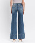 Load image into Gallery viewer, Lovervet by VERVET | Making Moves Wide Leg Jeans HIGH RISE A LINE WIDE LEG JEANS LV1633
