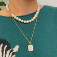 Load image into Gallery viewer, Wrapped in Sparkle Initial Locket Necklace
