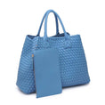 Load image into Gallery viewer, Urban Expressions | Look at Me Woven Leather Tote
