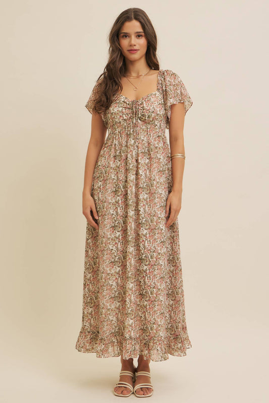 The Wildflower Whimsy Maxi Dress