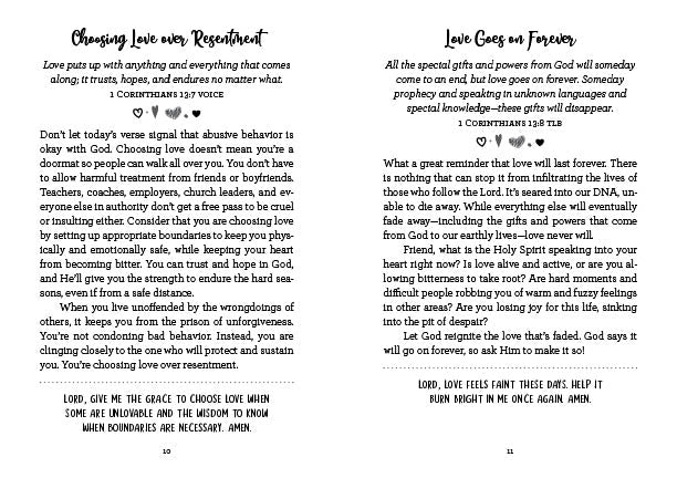 Abide | Choose Love: 3-Minute Devotions For Teen Girls