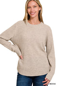 Load image into Gallery viewer, waffle knit sweater, oversized waffle knit sweater, Oversized waffle knit sweater women's, lightweight waffle knit sweater, Fayetteville boutique, Fayetteville Clothing Store, Downtown Springdale, Springdale clothing store
