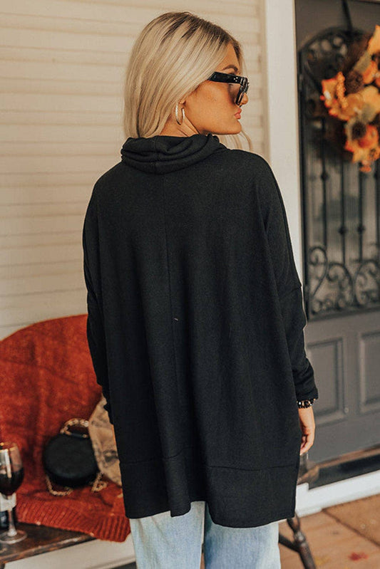 Cozy All Day Cowl Neck Tunic