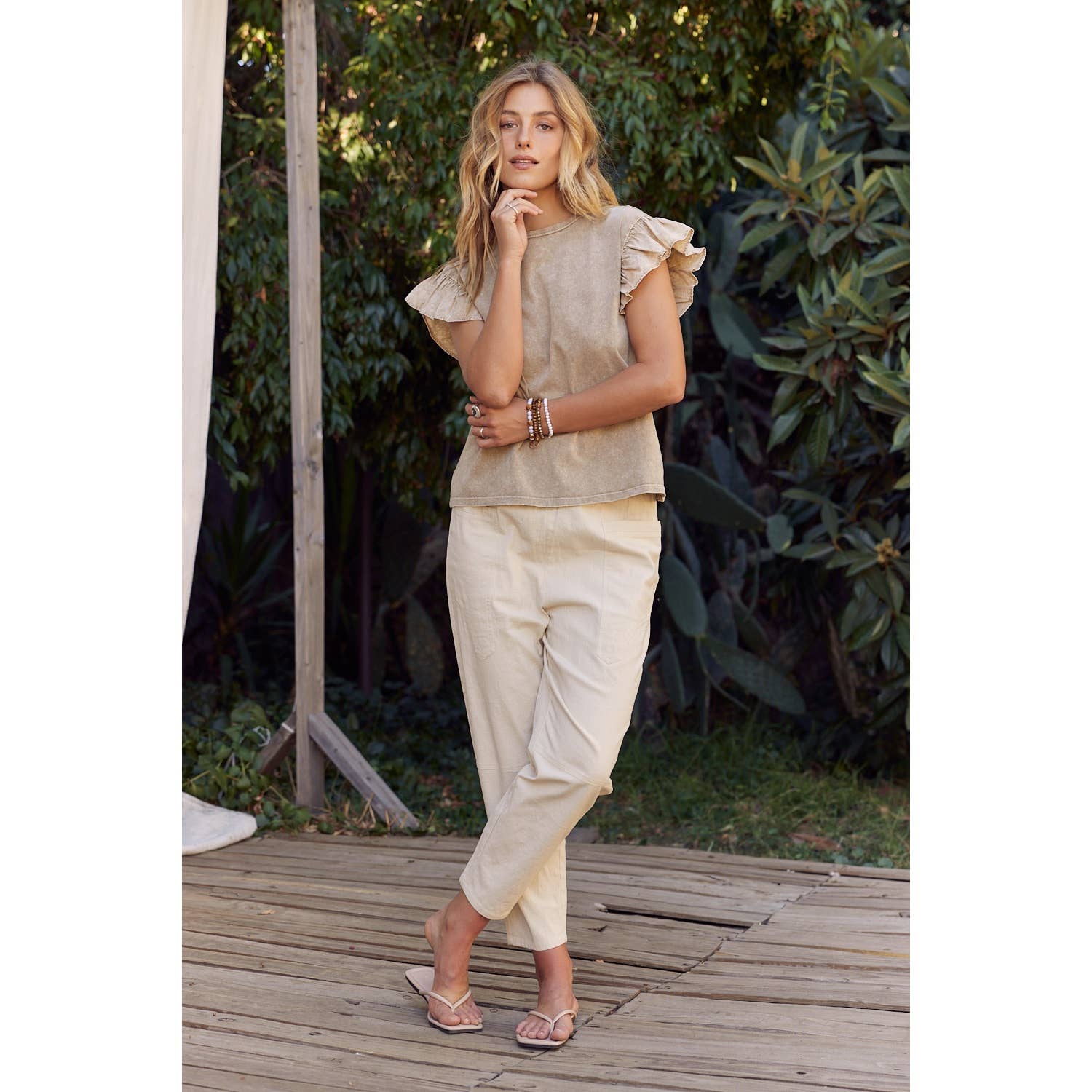 The Summer Look Cropped Pants